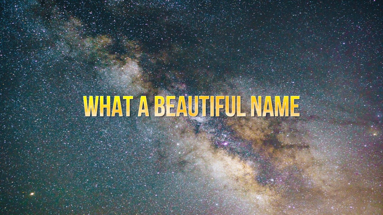 What A Beautiful Name - Hillsong Worship