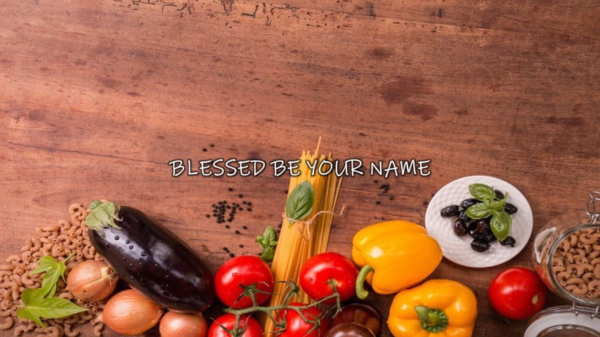 Blessed Be Your Name Matt Redman PPTX Worship