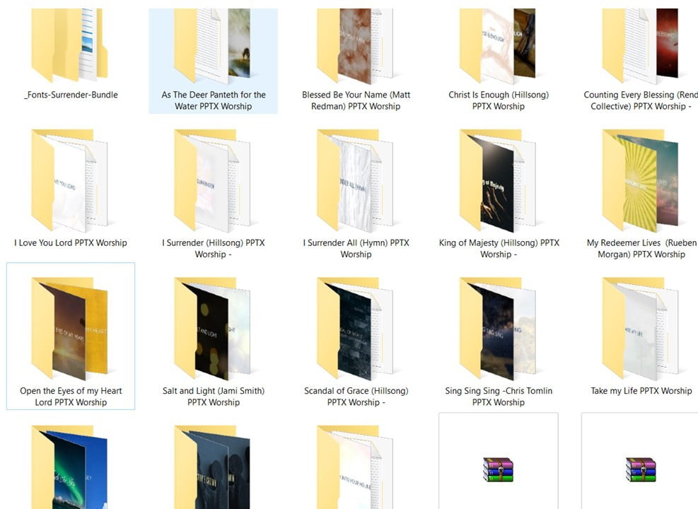 I Surrender (17 Worship Songs) I Give Myself to Thee - Image 12