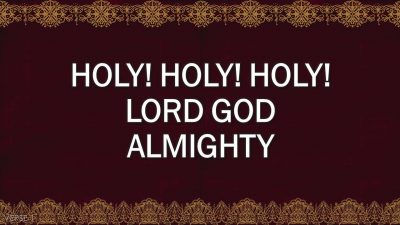 Holy, Holy, Holy (Hymn) v1
