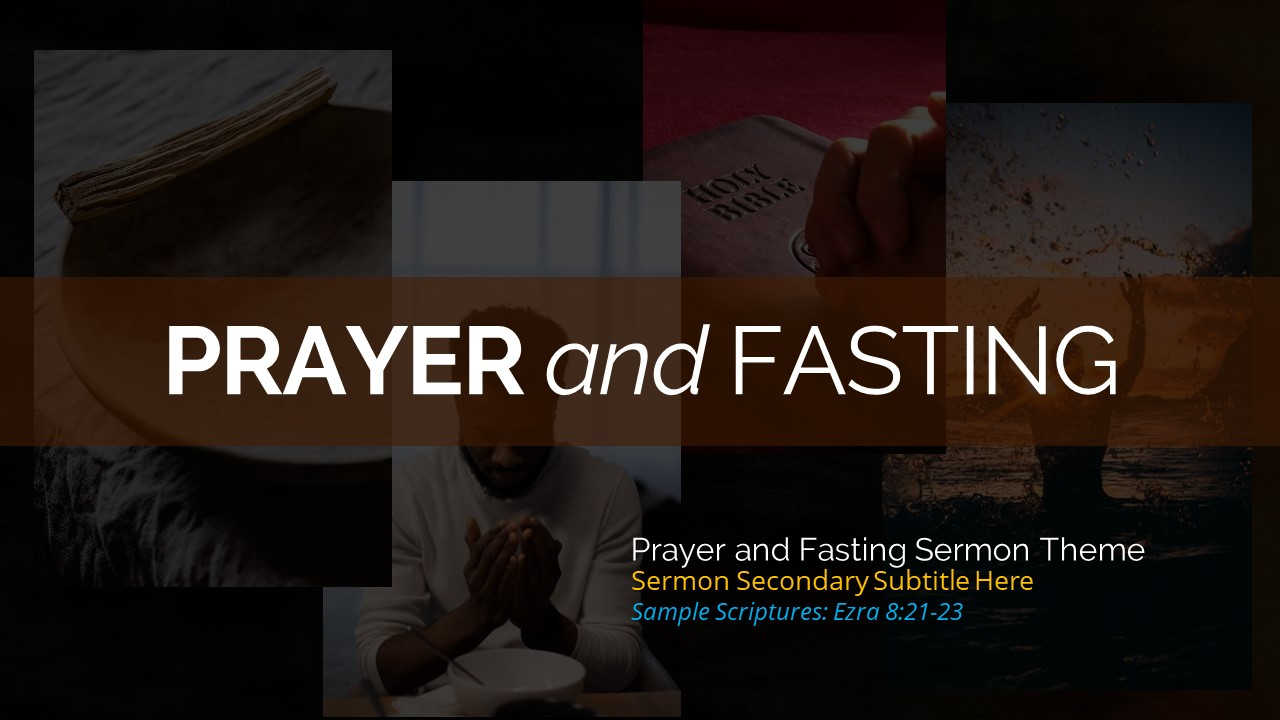 Sermon PowerPoint Creator Templates Bundle #1 (New Year, Fasting, Harvest, Anointing) - Image 2