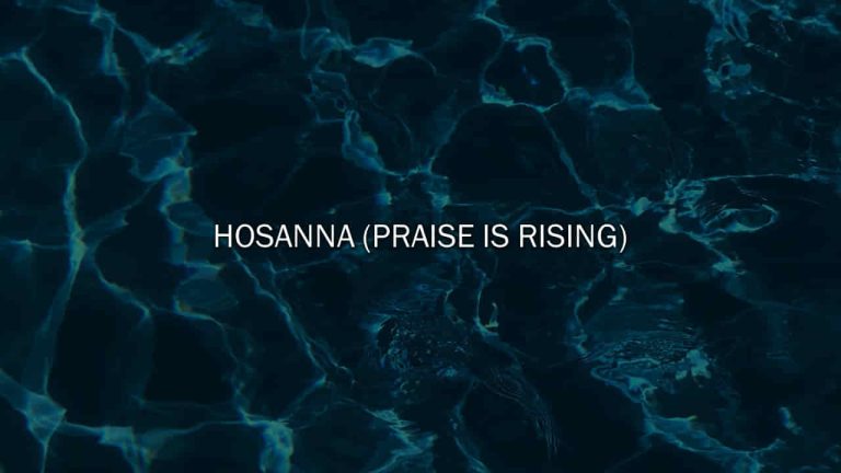 Hosanna Praise Is Rising Paul Baloche