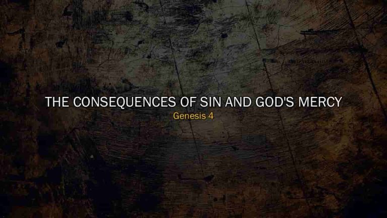 Consequences of Sin
