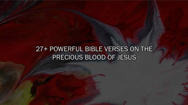 Precious Blood of Jesus