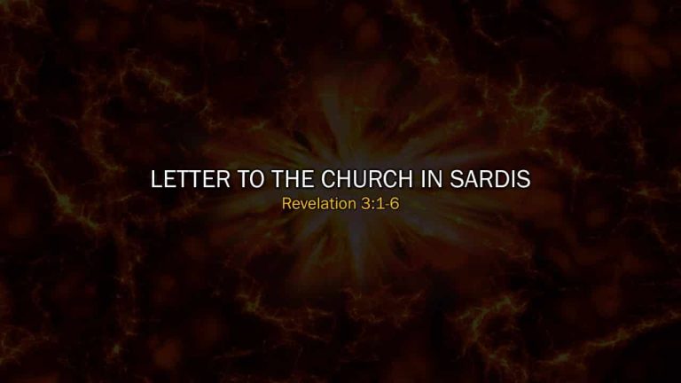 Letter to the Church in Sardis